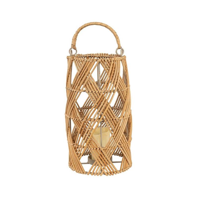 LANTERNA INTRECCIATA RATTAN D16