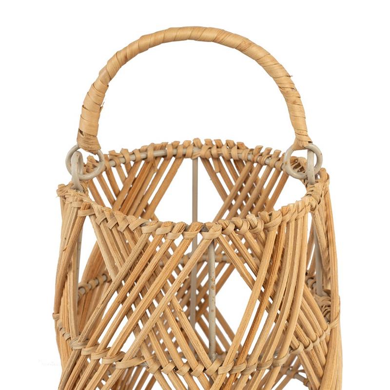 LANTERNA INTRECCIATA RATTAN D16