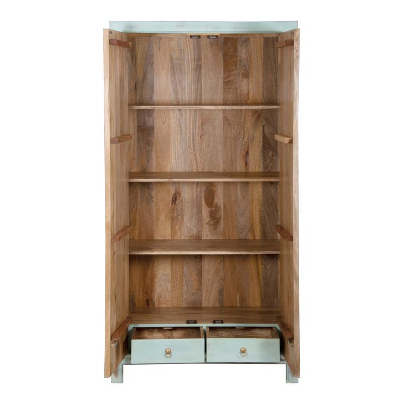 SIDE CABINET MANGO BLU 100X45X200CM