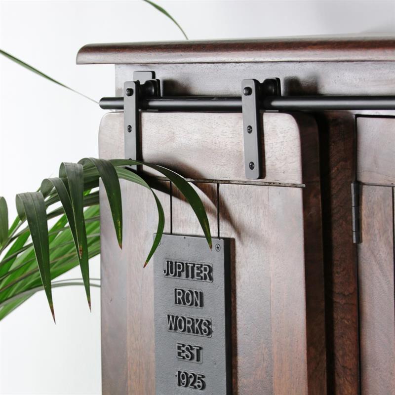 CREDENZA MANGO NOCE NATURAL   40X60X140CM