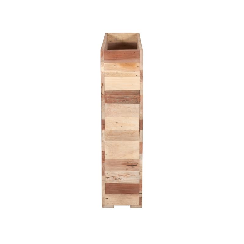 FIORIERA IN LEGNO RICICLATO