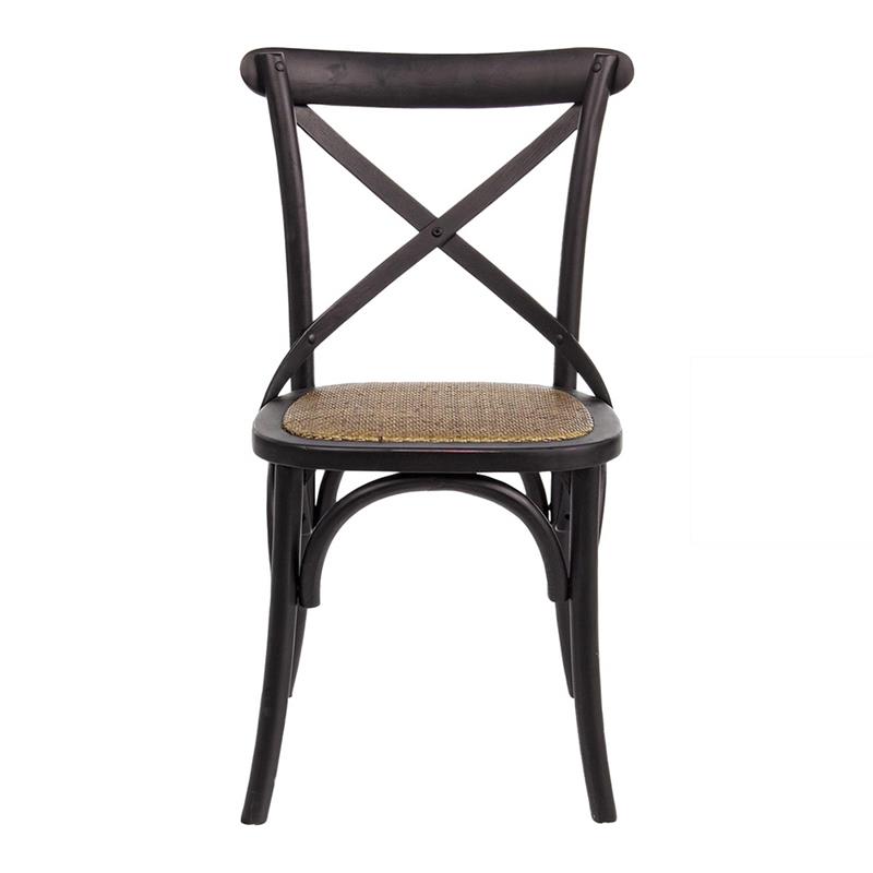 CROSS SEDIA OLMO BLACK 46X42X87