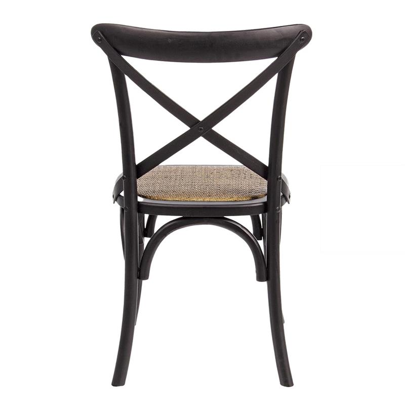 CROSS SEDIA OLMO BLACK 46X42X87