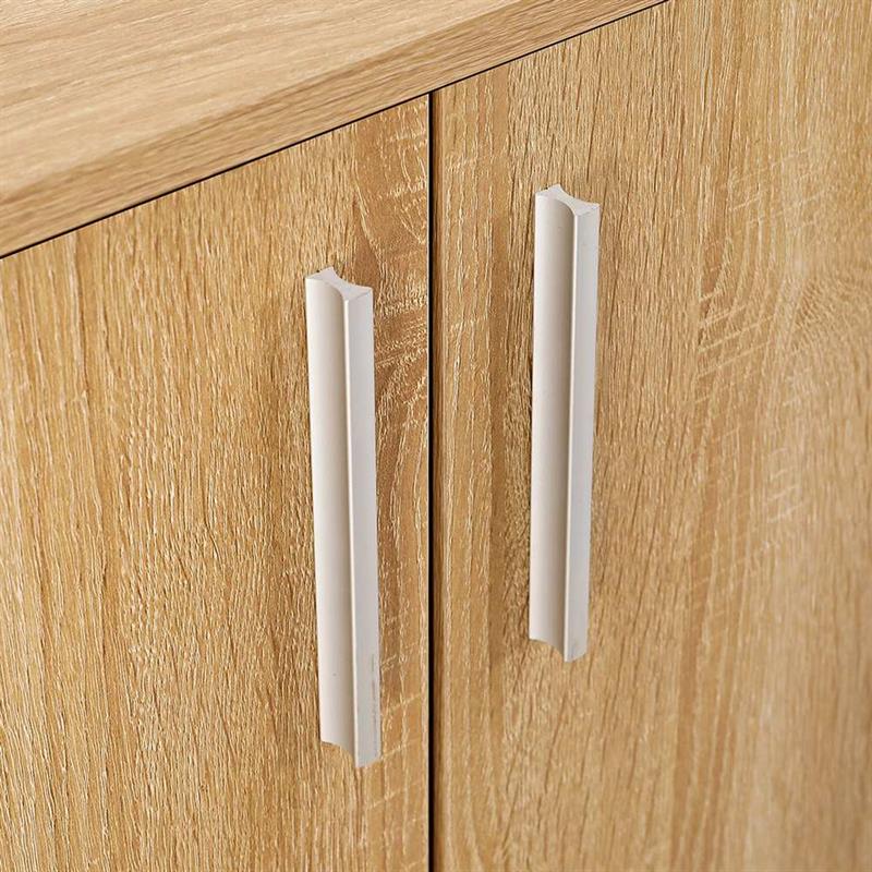 ASTOR CREDENZA 3 ANTE + 2 CASSETTI ROVERE 120X35X85,5 CM