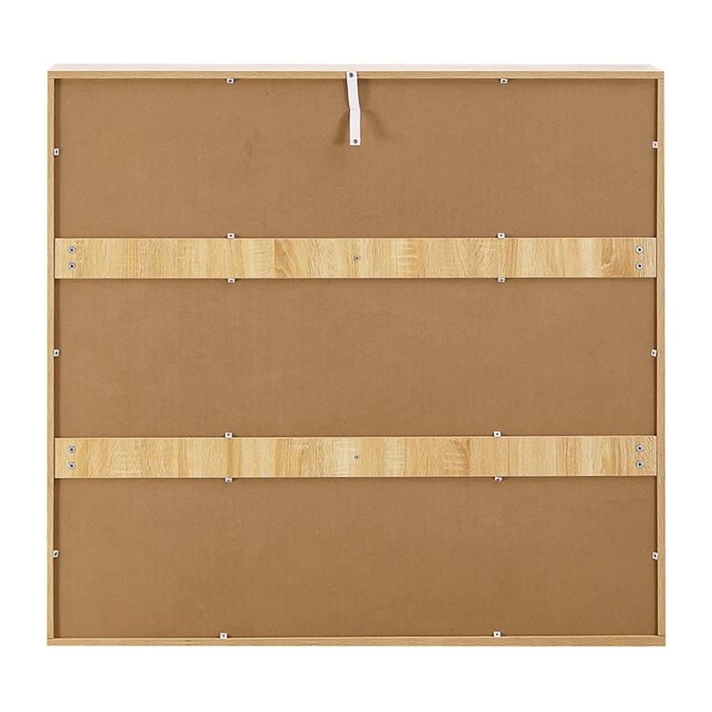 SKY SCARPIERA 6 ANTE ORIZ. BIANCA/ROVERE 120X24X114 CM
