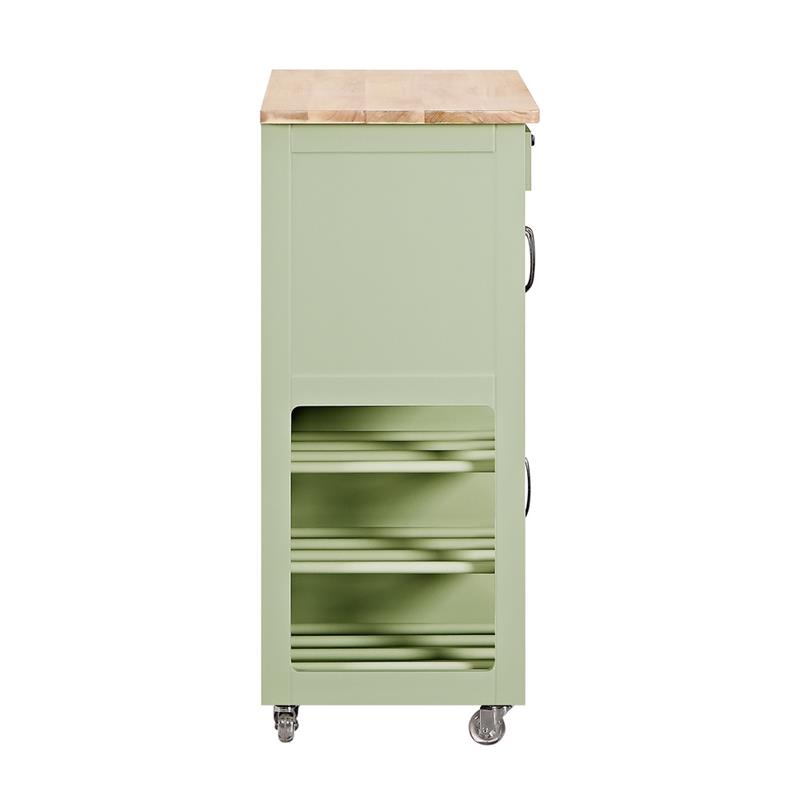 FEBE MOBILETTO CUCINA VERDE 67X36X87 CM