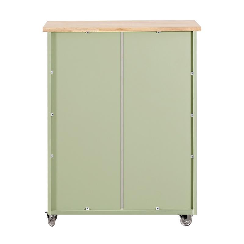 FEBE MOBILETTO CUCINA VERDE 67X36X87 CM
