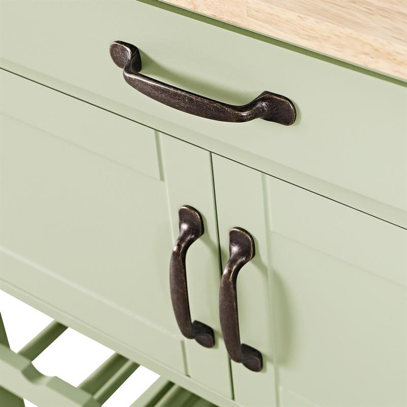 FEBE MOBILETTO CUCINA VERDE 67X36X87 CM