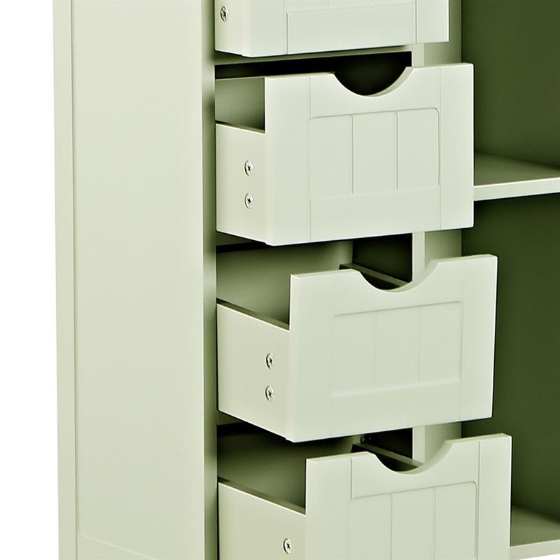 LILY MOBILETTO BAGNO VERDE 55X30X82 CM