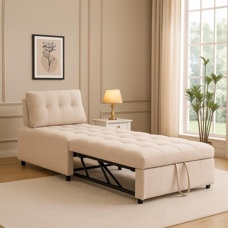 ORLEANS POLTRONA LETTO BEIGE