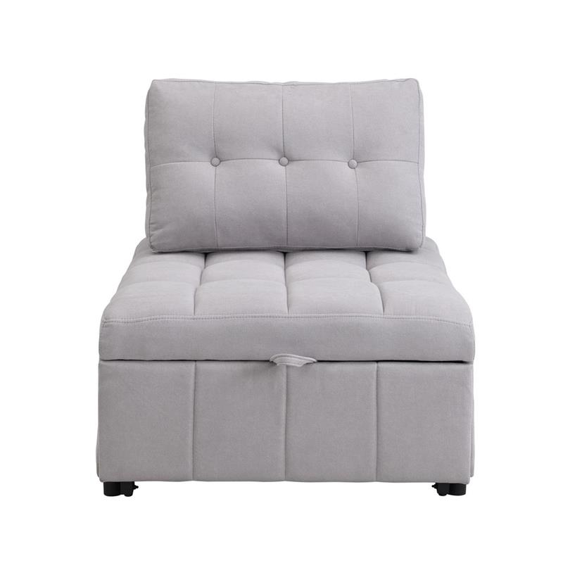 ORLEANS POLTRONA LETTO GRIGIO CHIARO