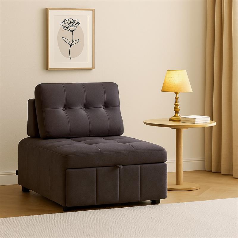 ORLEANS POLTRONA LETTO MARRONE