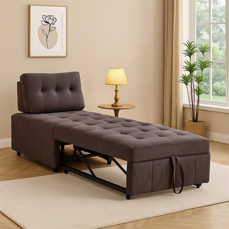 ORLEANS POLTRONA LETTO MARRONE