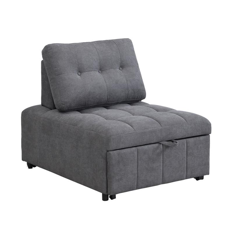ORLEANS POLTRONA LETTO GRIGIO SCURO