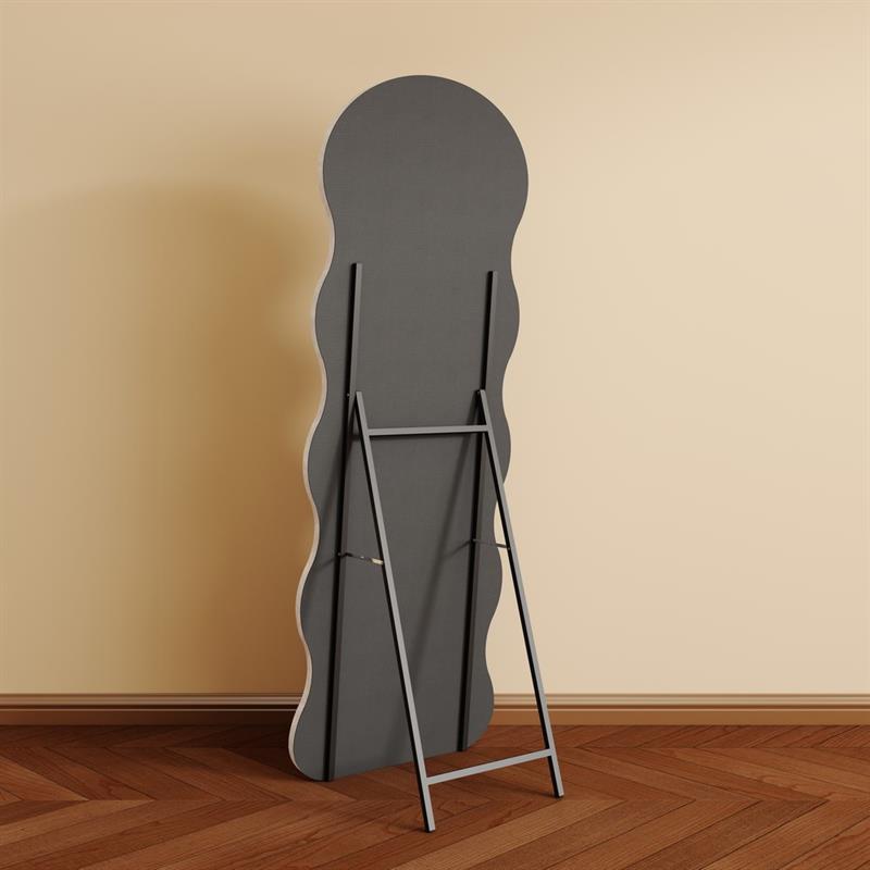 WAVY SPECCHIO ONDULATO BIANCO 55X4,5X165 CM