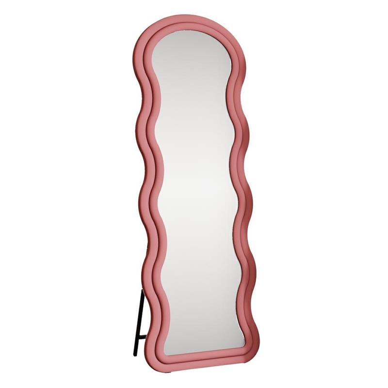 WAVY SPECCHIO ONDULATO ROSA 55X4,5X165 CM