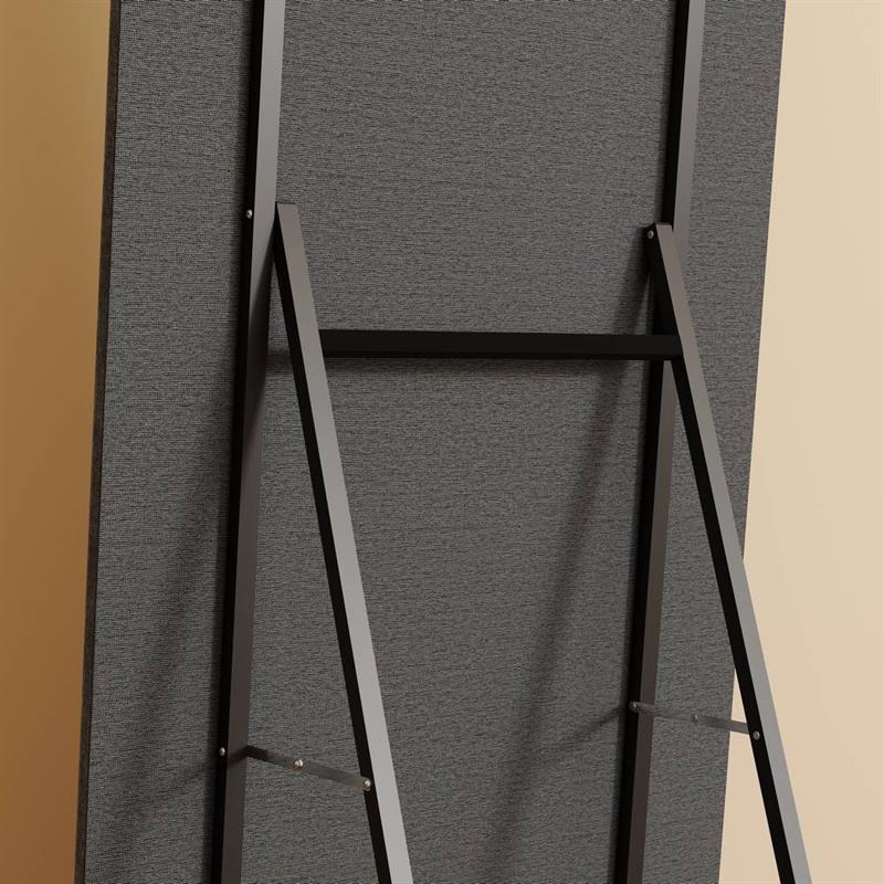 ARCHER SPECCHIO ARCO NERO 55X4,5X165 CM