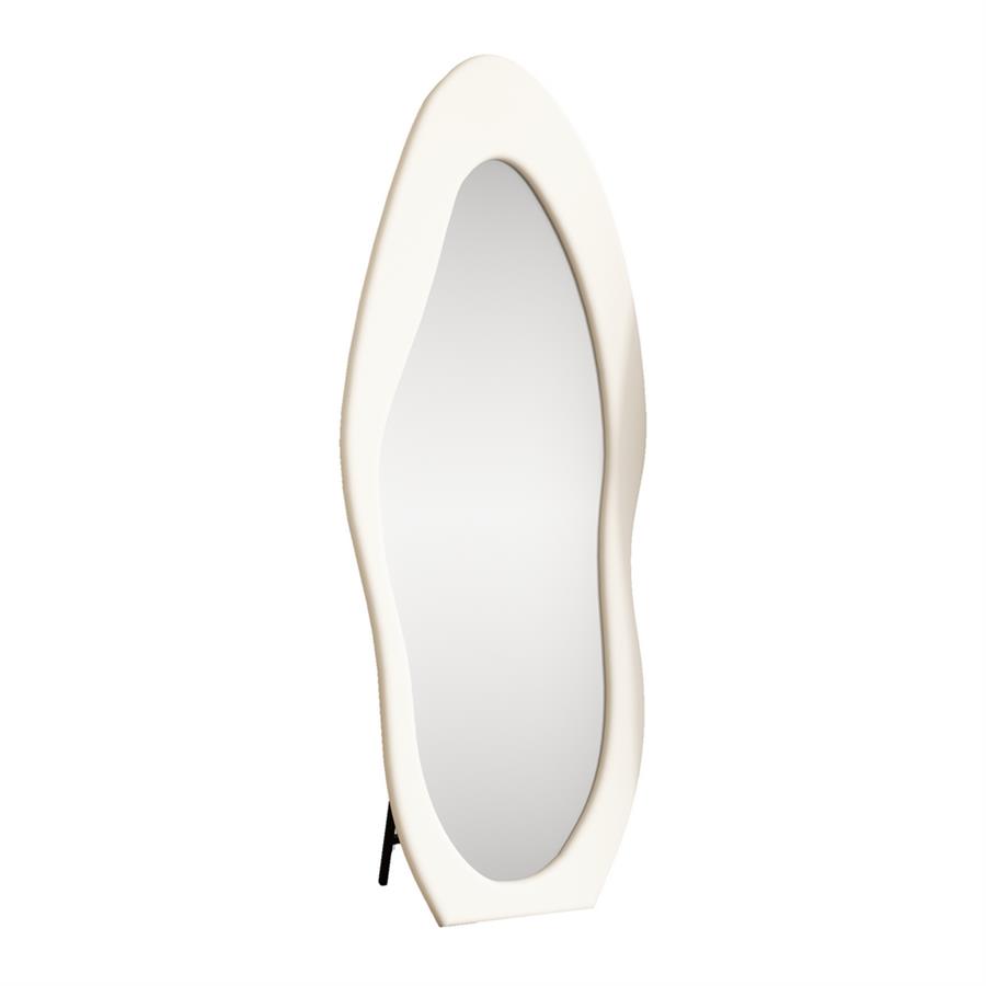 KIWI SPECCHIO IRREGOLARE BIANCO 55X4,5X165 CM