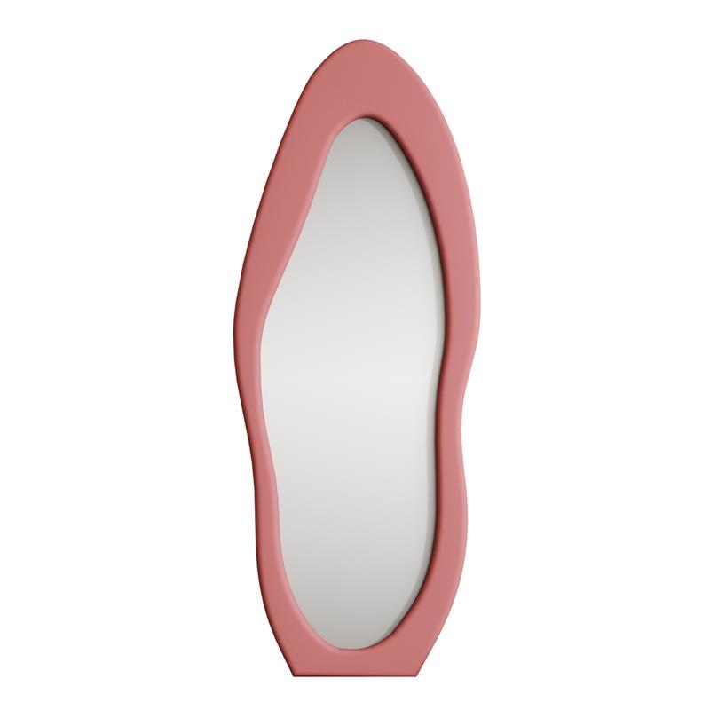 KIWI SPECCHIO IRREGOLARE ROSA 55X4,5X165 CM