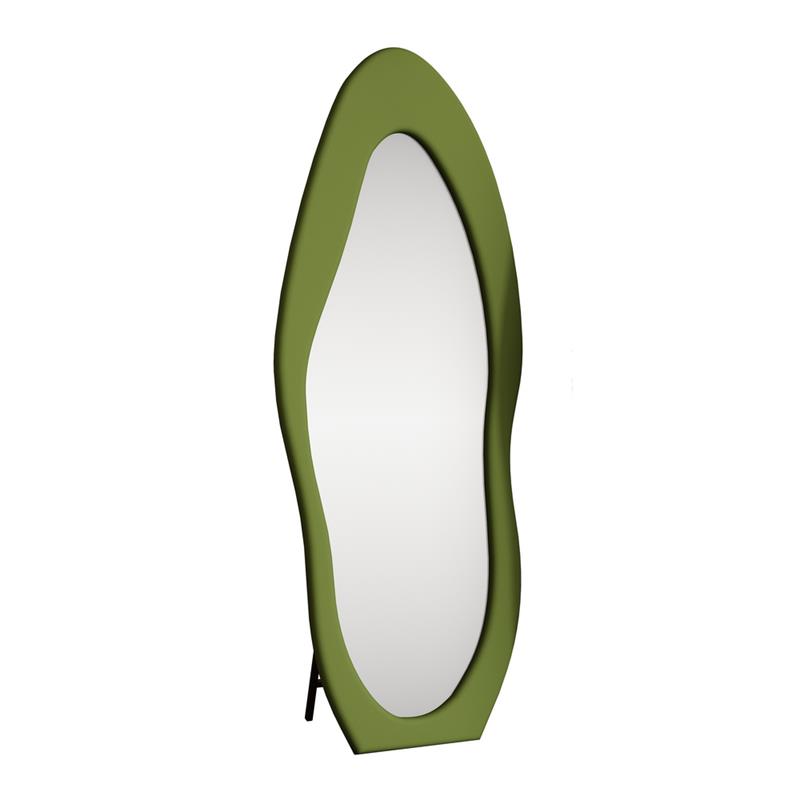 KIWI SPECCHIO IRREGOLARE VERDE 55X4,5X165 CM