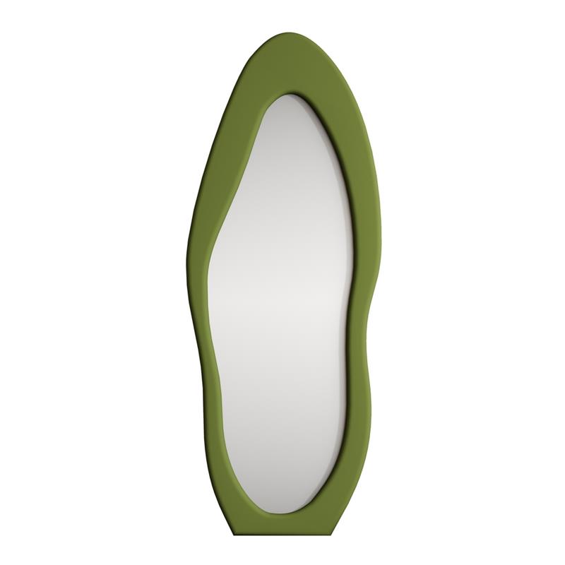 KIWI SPECCHIO IRREGOLARE VERDE 55X4,5X165 CM
