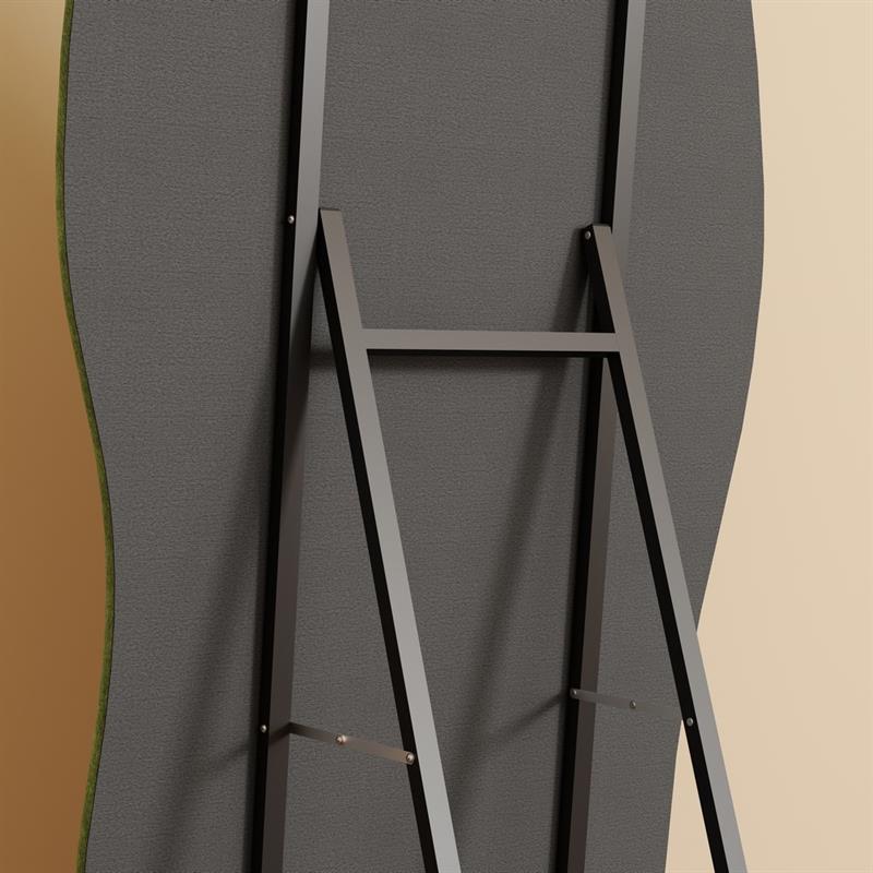 KIWI SPECCHIO IRREGOLARE VERDE 55X4,5X165 CM