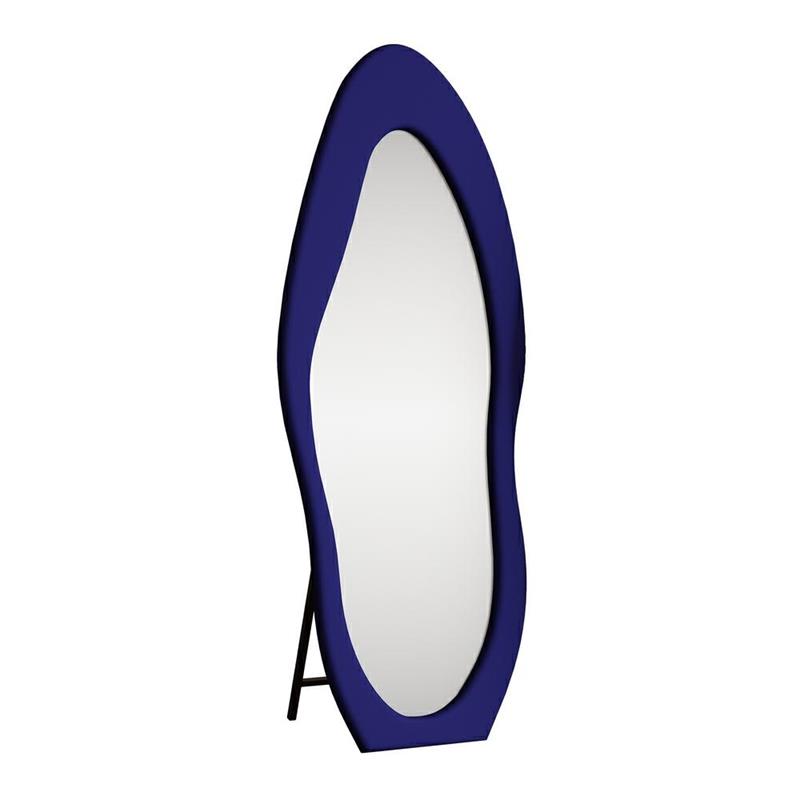 KIWI SPECCHIO IRREGOLARE BLU 55X4,5X165 CM