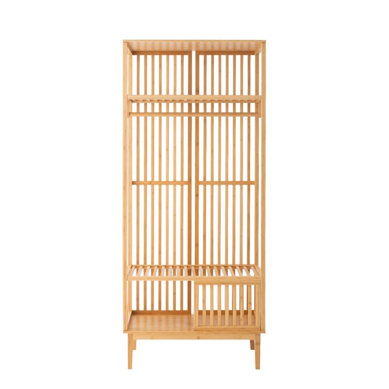 MAKU APPENDIABITI IN BAMBU' 80X47X187 CM