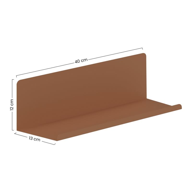 POP MENSOLA 40X13X12 CM MATTONE