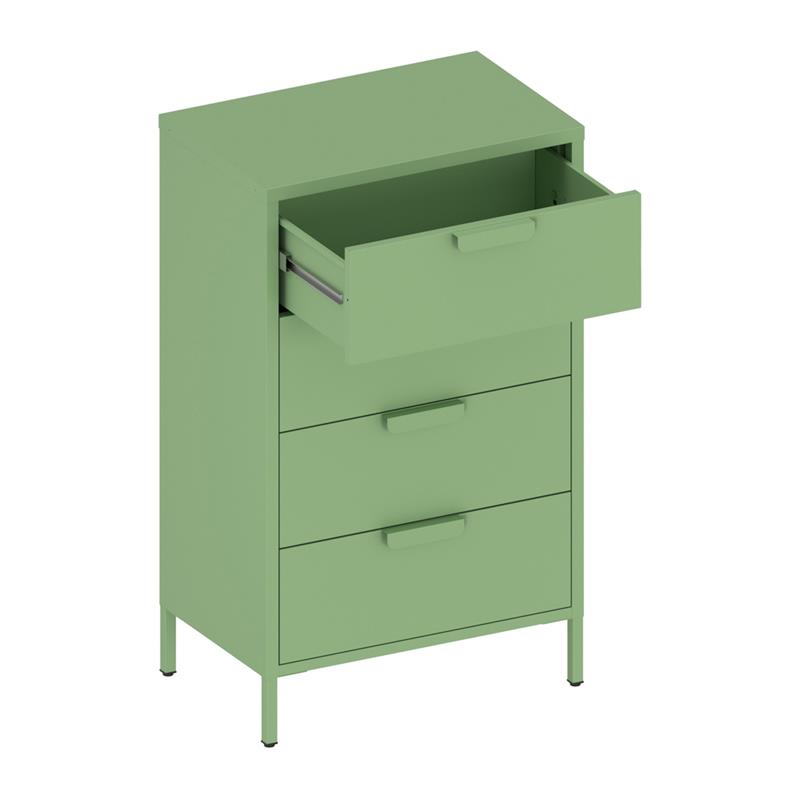 POP CASSETTIERA 4/C60X38X101 CM SALVIA