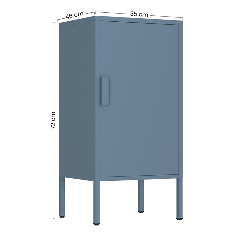 POP MOBILETTO 1/A 35X46X72 CM CERULEO