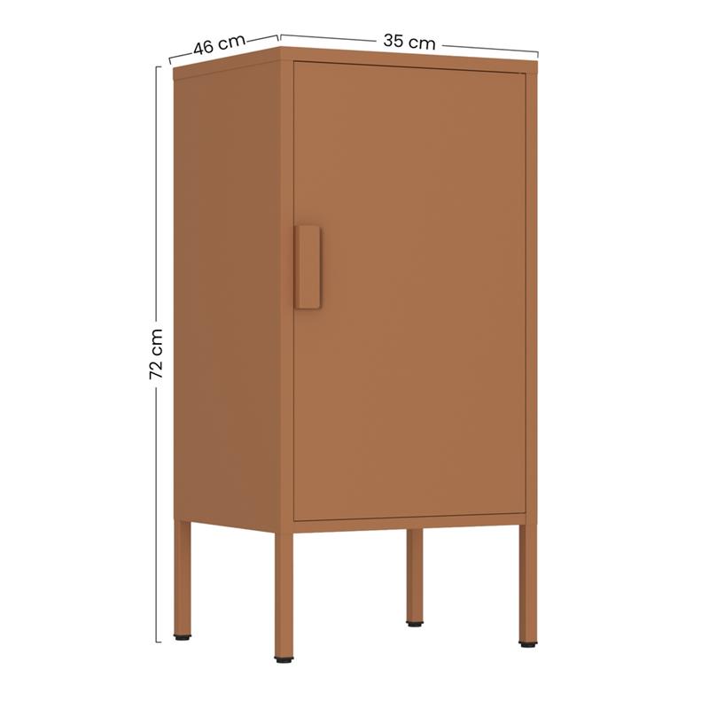 POP MOBILETTO 1/A 35X46X72 CM MATTONE