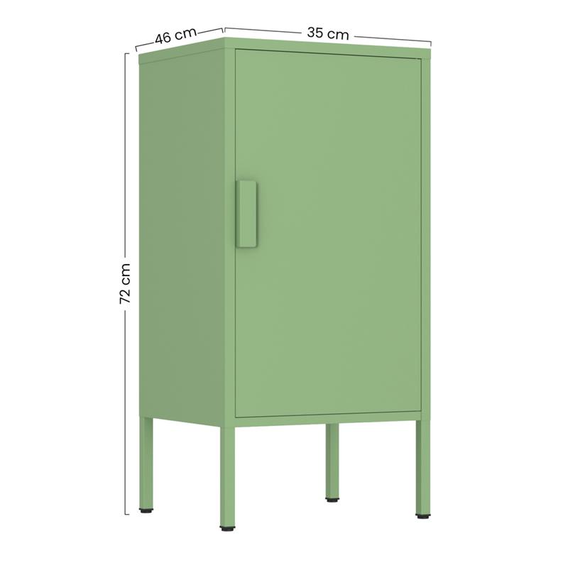 POP MOBILETTO 1/A 35X46X72 CM SALVIA