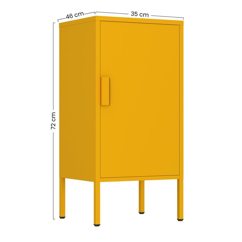 POP MOBILETTO 1/A 35X46X72 CM SENAPE