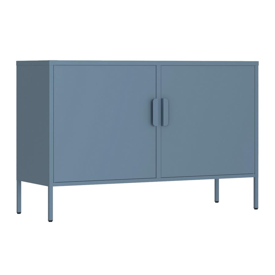 POP CREDENZA 2/A 100X40X72 CM CERULEO