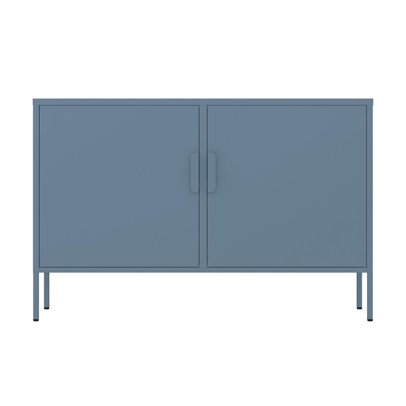 POP CREDENZA 2/A 100X40X72 CM CERULEO