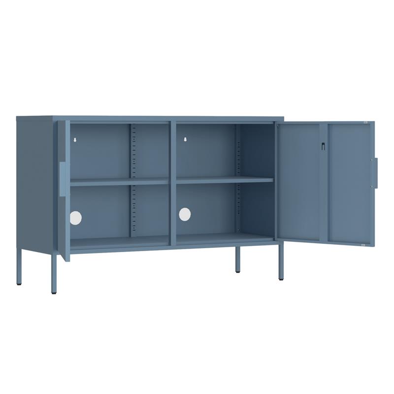 POP CREDENZA 2/A 100X40X72 CM CERULEO