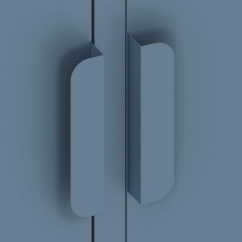 POP CREDENZA 2/A 100X40X72 CM CERULEO