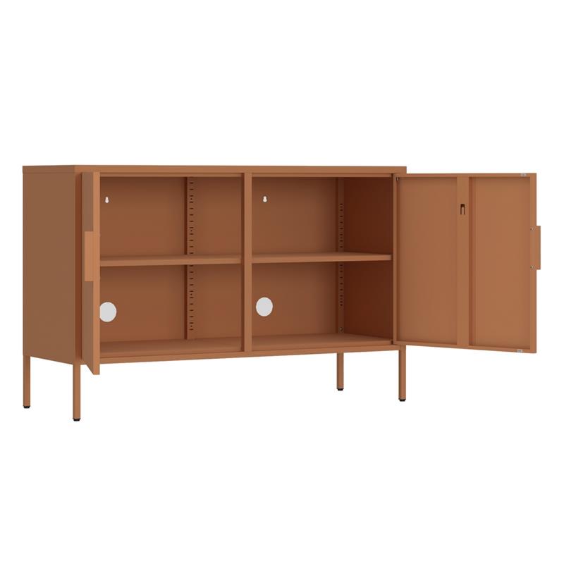 POP CREDENZA 2/A 100X40X72 CM MATTONE