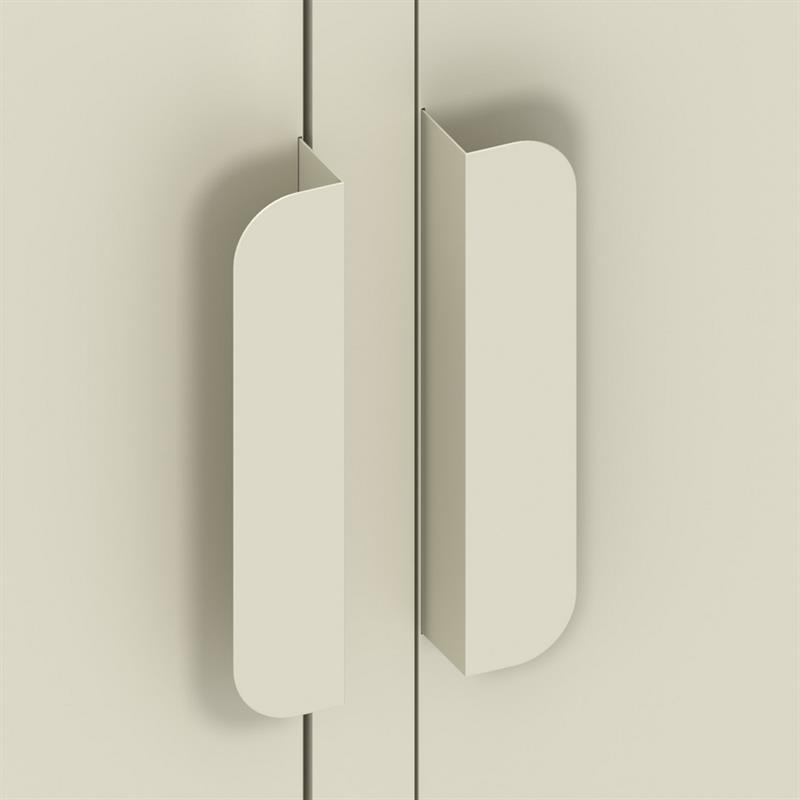 POP CREDENZA 2/A 100X40X72 CM AVORIO