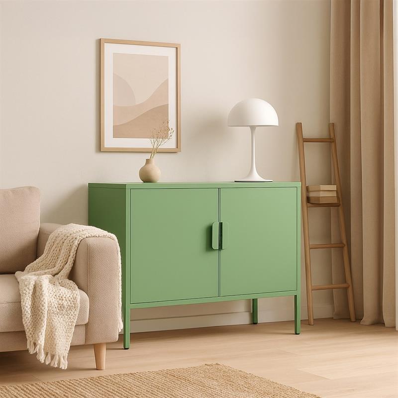 POP CREDENZA 2/A 100X40X72 CM SALVIA
