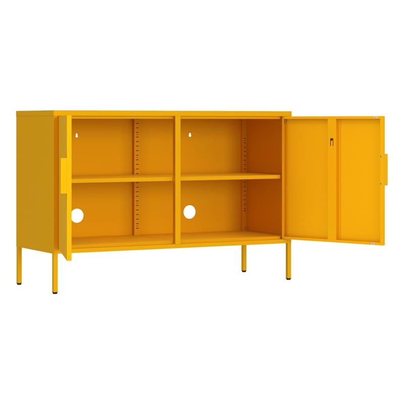 POP CREDENZA 2/A 100X40X72 CM SENAPE