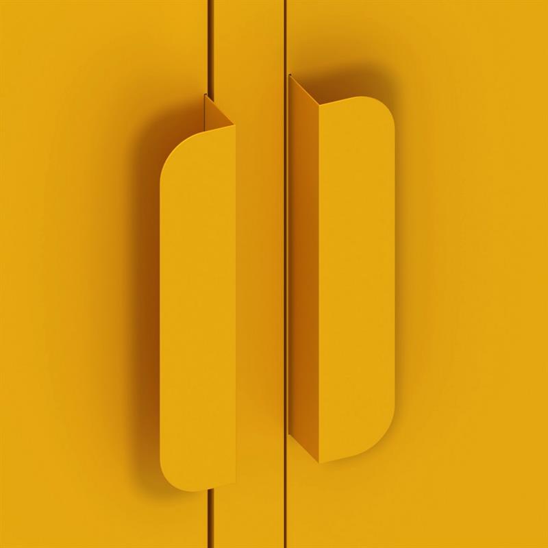 POP CREDENZA 2/A 100X40X72 CM SENAPE