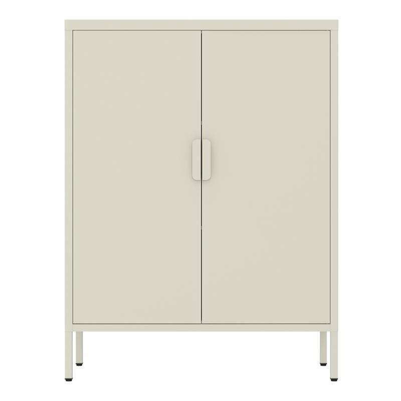 POP CREDENZA 2/A 80X38X100 CM AVORIO