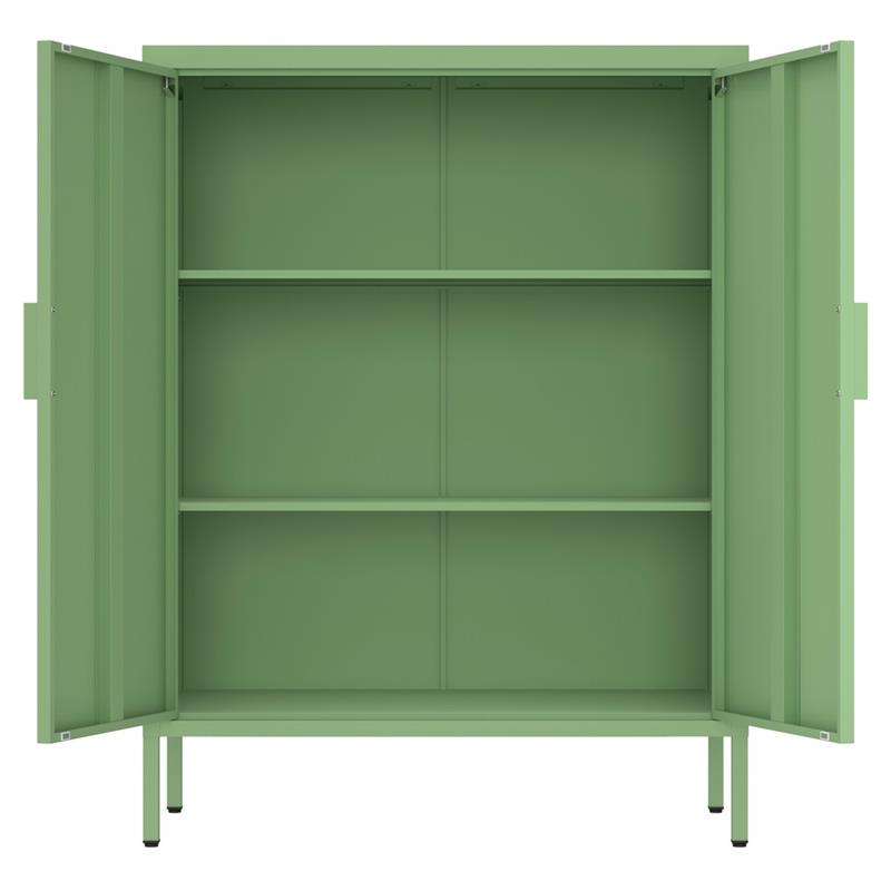 POP CREDENZA 2/A 80X38X100 CM SALVIA