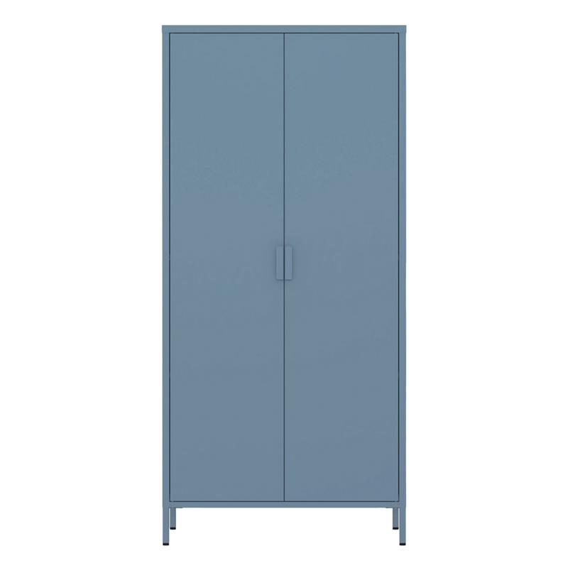 POP ARMADIO 2/A 80X40X170 CM CERULEO