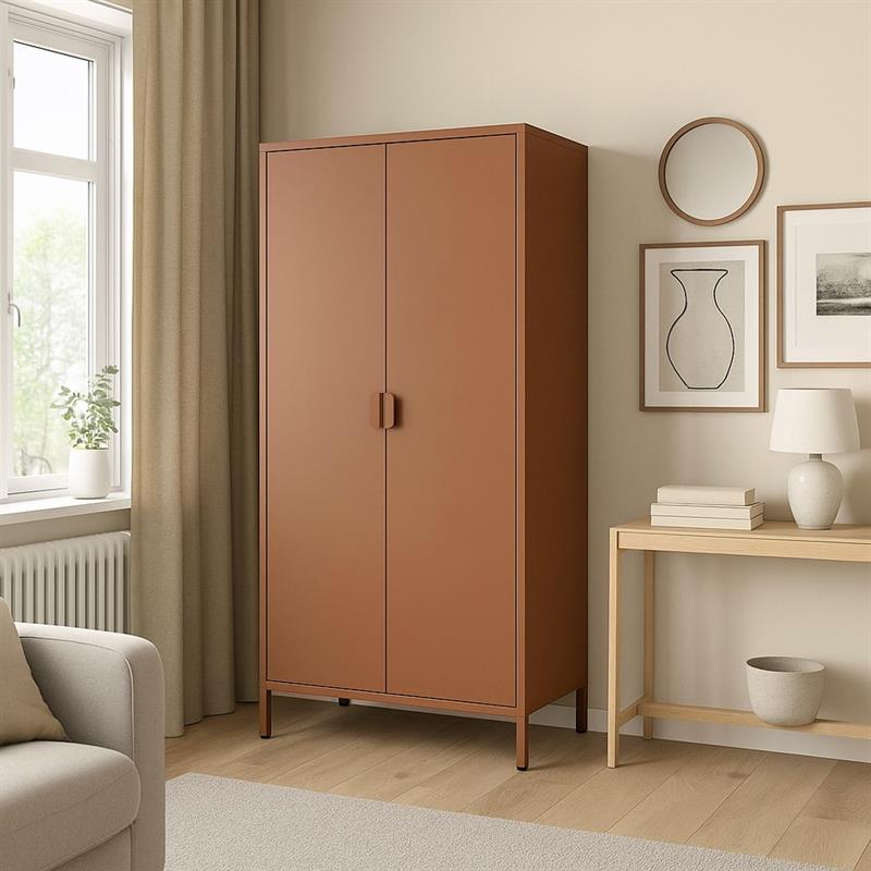 POP ARMADIO 2/A 80X40X170 CM MATTONE