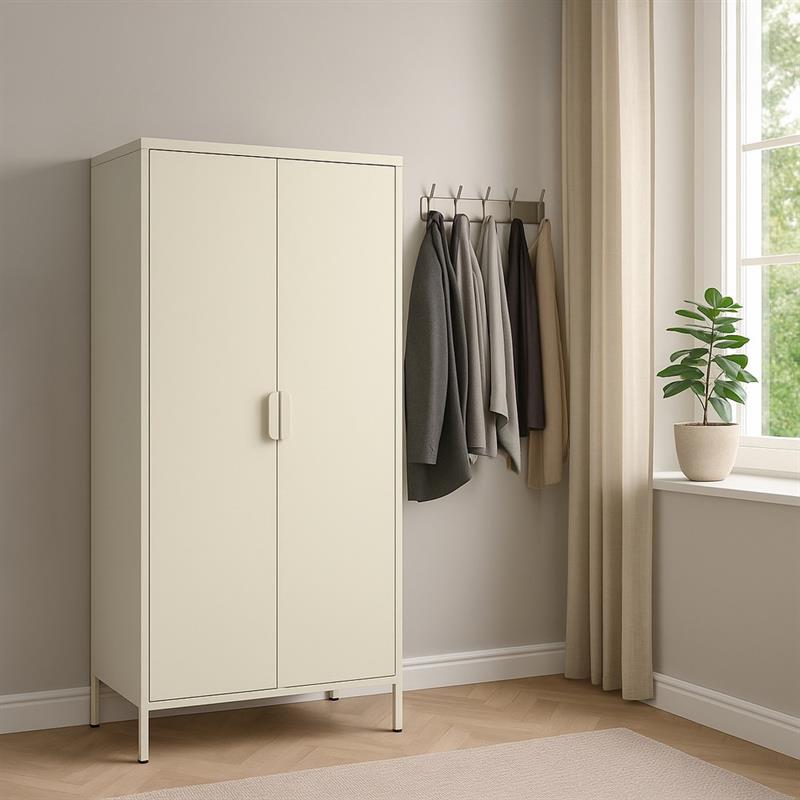 POP ARMADIO 2/A 80X40X170 CM AVORIO
