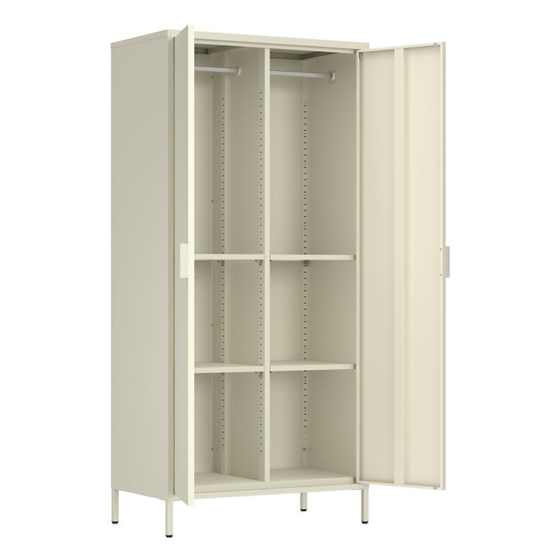 POP ARMADIO 2/A 80X40X170 CM AVORIO