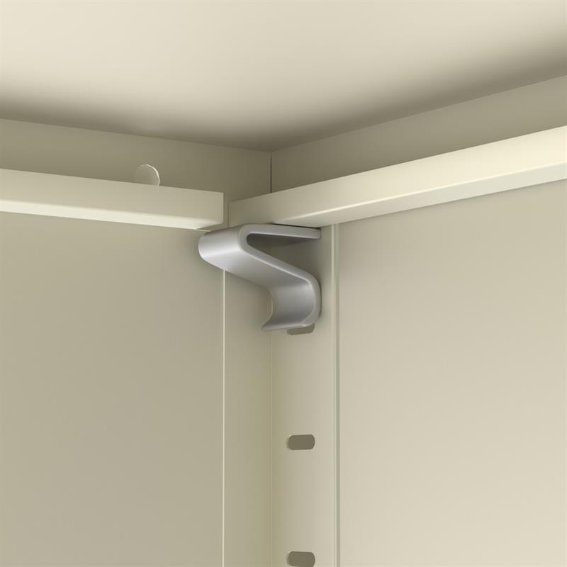 POP ARMADIO 2/A 80X40X170 CM AVORIO